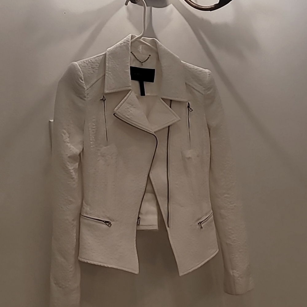 Women's white blazer